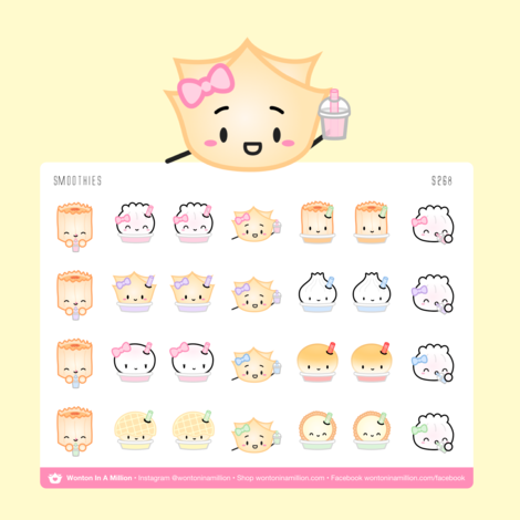 Smoothies | Sticker Sheet