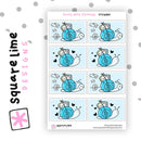 Snail Mail Stamps | Sticker Sheet
