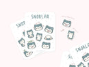 Cute Snorlax | Sticker Sheet