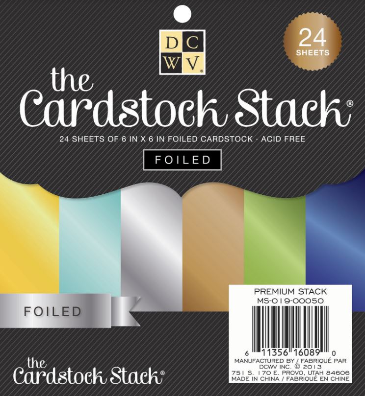 Solid Foil | Cardstock Stack
