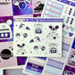 Mickey Space Mountain | Sticker Sheet