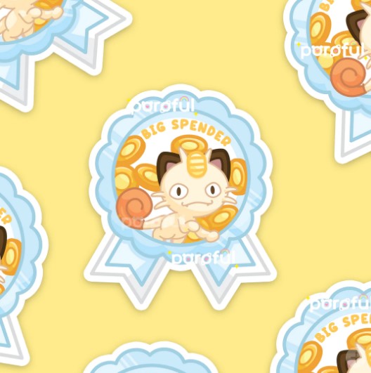 Meow Medal | Vinyl Sticker