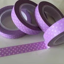 Spots on Lavender | Washi