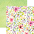 Spring Floral | 12x12 Scrapbook Paper