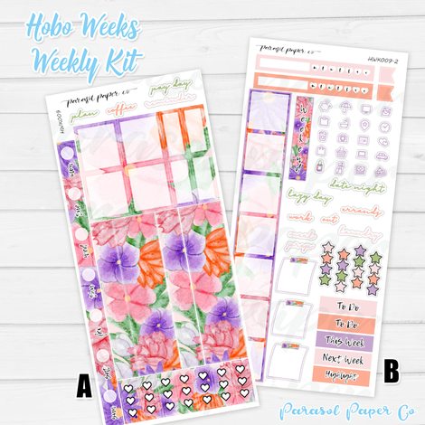 Spring Floral | Hobonichi Weeks Kit