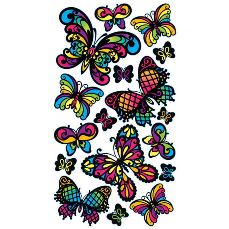 Stained Glass Butterfly | Stickers
