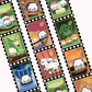 Hagao Potter - Book Stamps | Perforated Washi
