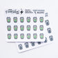 Coffee Time - Starbies | Mini Sticker Sheet