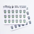 Coffee Time - Starbies | Mini Sticker Sheet