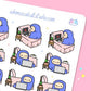 Let's Stay Up! Binge Watch Shows | Sticker Sheet