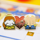 Steamie & The Beast Enamel Pin