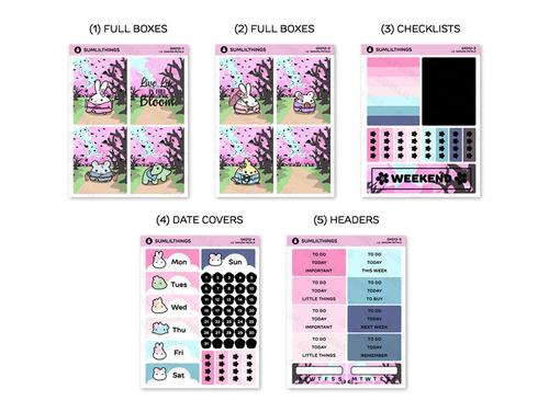 Sakura - Sticker Sheets (set of 10)