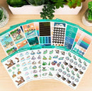 Anniversary Box - Gold Foiled Sticker Sheets (set of 12)