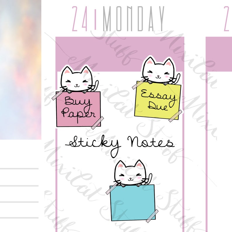 Sticky Notes | Sticker Sheet
