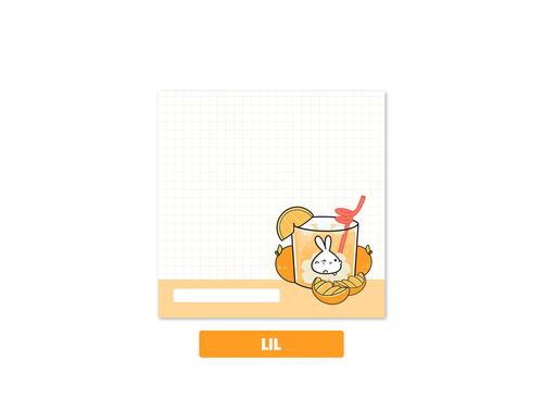 Lil' Splash of Fruits | Sticky Notes