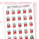 Stocking Icon Countdown | Sticker Sheet