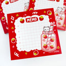 Strawberry Soda | Sticky Notes