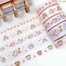 Strawberry Rainbows | Washi (set of 5)
