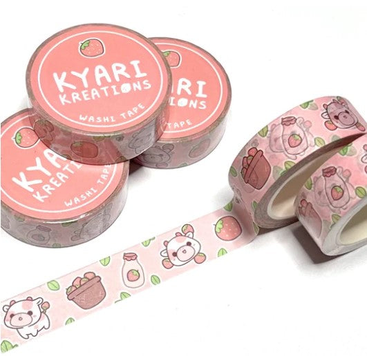 Strawberry Cow | Washi