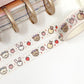 Tinta And Friends - Strawberry and Grid | Washi