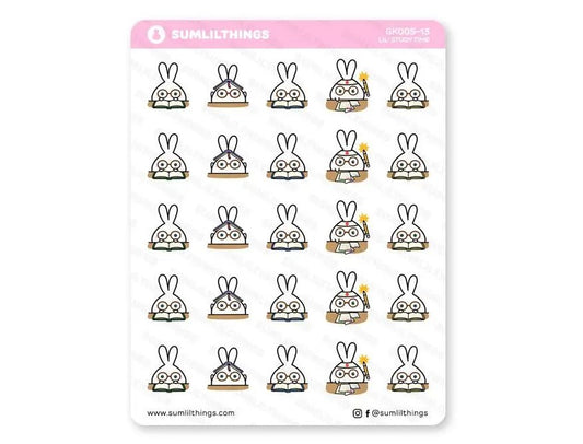Study Time | Sticker Sheet
