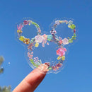 Succulent Floral Wreath | Transparent Sticker