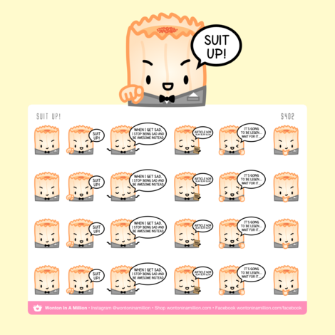 Suit Up! HIMYM | Sticker Sheet
