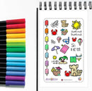 Summer Beach Deco | Sticker Sheet