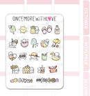 Summer Doodles | Sticker Sheet
