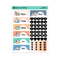 SumNohThings - Date Covers | Sticker Sheet