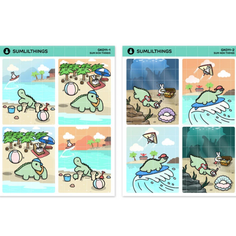 SumNohThings - Full Boxes | Sticker Sheet