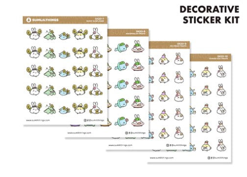 Sunny Treats | Decorative Kit (4 Pages)