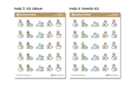 Sunny Treats | Decorative Kit (4 Pages)