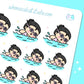 Swimming | Sticker Sheet