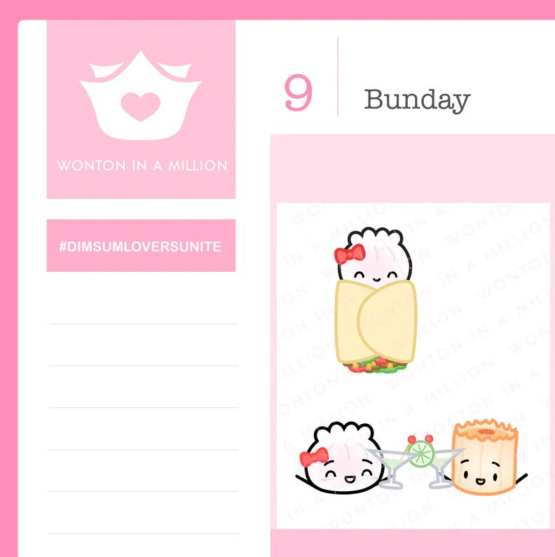 Tacos and Burritos | Sticker Sheet