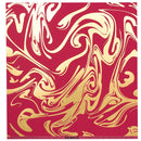 Dark Pink - Gold Marble Foil | 12x12 Patterned Paper