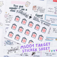 Target Shopping Bag | Mini Sticker Sheet