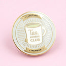 *SECONDS* Tea Lovers Club | Enamel Pin