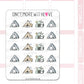 Tent Camping | Sticker Sheet
