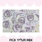 Thank You - Cherry Blooms | Sticker Flake (set of 15)