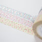 Tiny Floral Vertical Bow | Washi (set of 3)