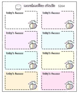 Today's Buzz | Sticker Sheet