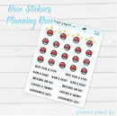 Trainer | Sticker Sheet