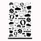 Beary Cute | Transparent Foil Sticker Sheet