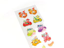 Lil' Splash of Fruits | Transparent Seal Stickers