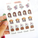 Travel Time | Sticker Sheet