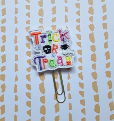 Trick Or Treat | Planner Clip