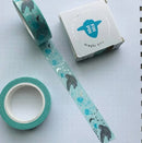 Leatherback Sea Turtle & Moon Jelly | Washi