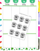 Clear Underestimate Me Quote | Sticker Sheet