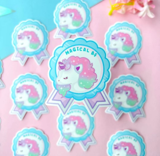 Magical Pony Medal | Vinyl Sticker